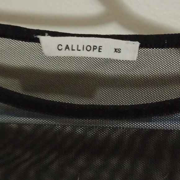 XS mesh long sleeve t-shirt Calliope - Picture 2 of 6